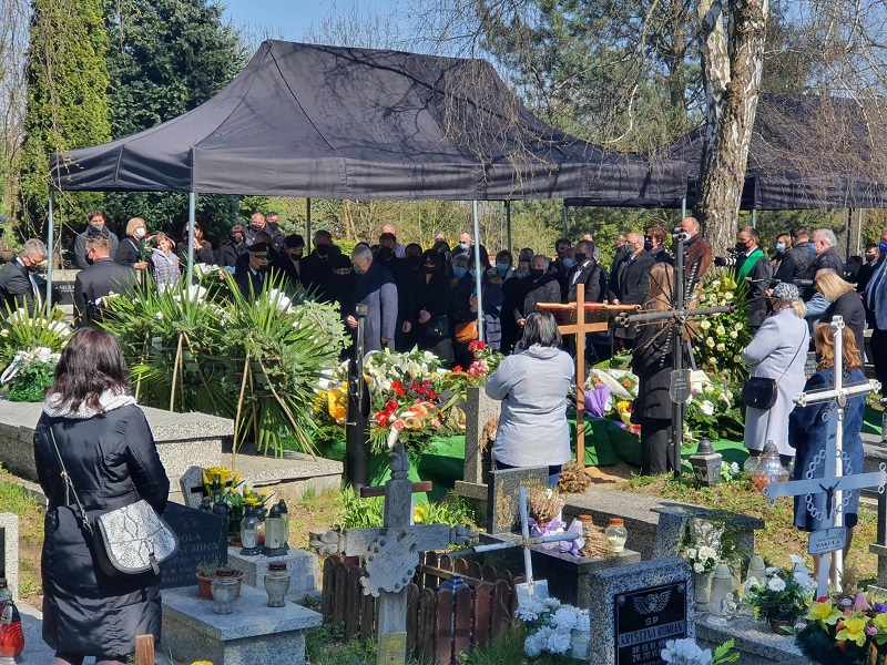 Na cmentarzu Bronowice-Pasternik pożegnaliśmy Grażynę Leję